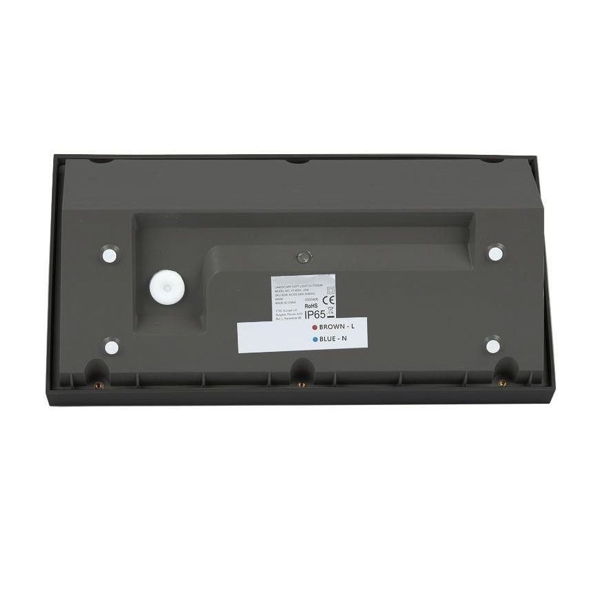 LED Wandlamp voor buiten LED/20W/230V 4000K IP65 zwart