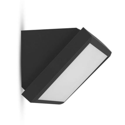 LED Wandlamp voor buiten LED/20W/230V 6400K IP65 zwart