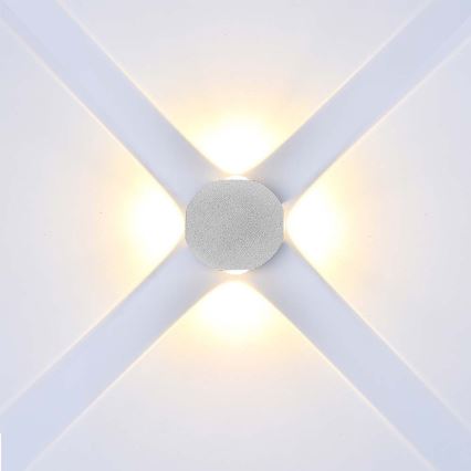 LED Wandlamp voor buiten LED/4W/230V 3000K IP54 wit