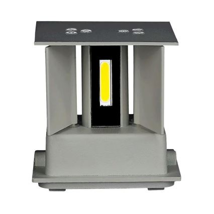 LED Wandlamp voor buiten LED/5W/230V 3000K IP65 grijs