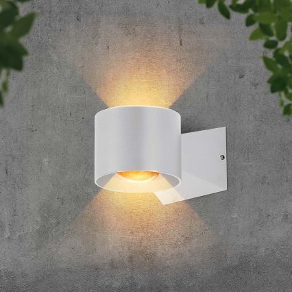 LED Wandlamp voor buiten LED/5W/230V 3000K IP65 wit