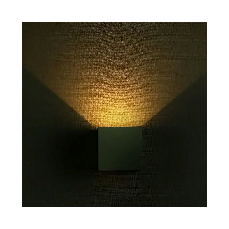 LED Wandlamp voor buiten LED/5W/230V 4000K IP65 grijs