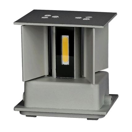 LED Wandlamp voor buiten LED/5W/230V 4000K IP65 grijs