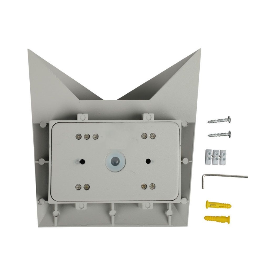 LED Wandlamp voor buiten LED/5W/230V 4000K IP65 grijs