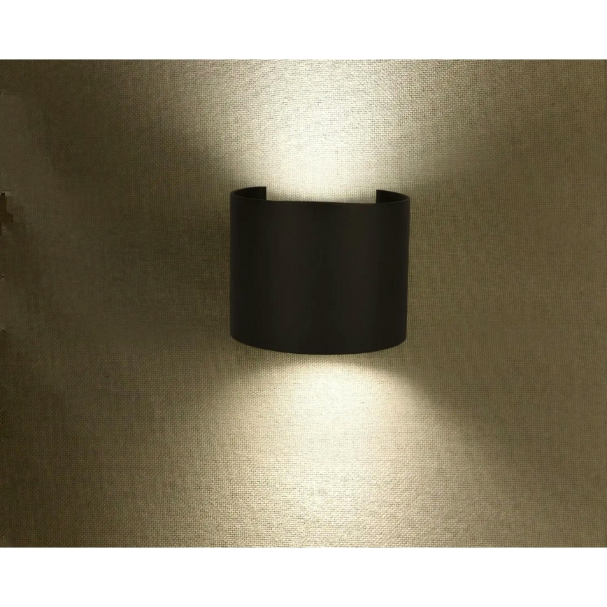 LED Wandlamp voor buiten LED/6W/230V 4000K IP65 zwart