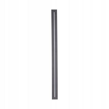 LED Wandlamp voor buiten LINEA LED/12W/230V IP65 61 cm antraciet