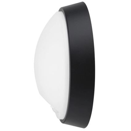LED Wandlamp voor buiten met sensor LED/12W/230V 3000/4000/6500K IP65 zwart