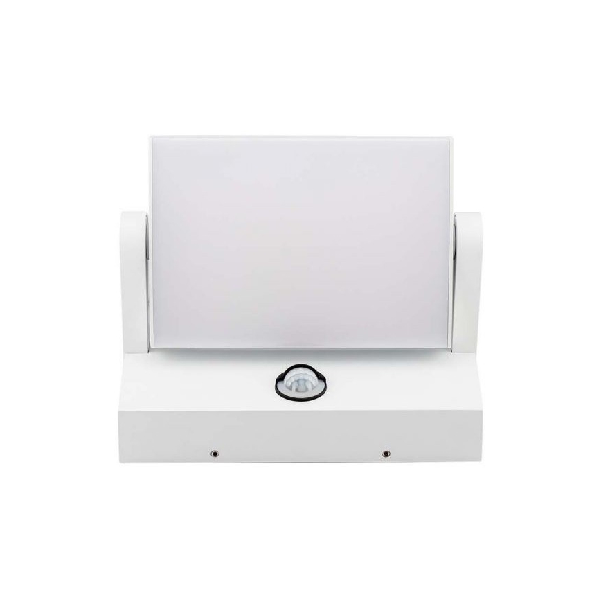 LED Wandlamp voor buiten met sensor LED/17W/230V 4000K IP65 wit