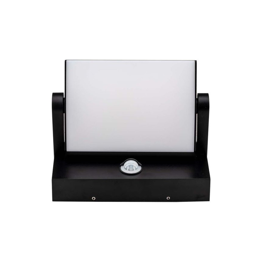 LED Wandlamp voor buiten met sensor LED/17W/230V 4000K IP65 zwart