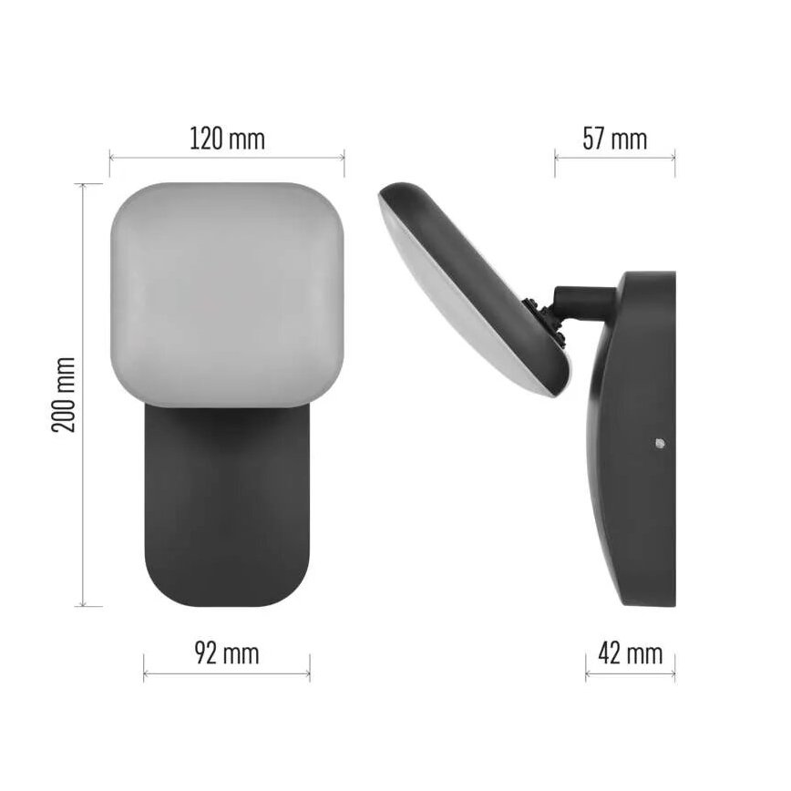 LED Wandlamp voor buiten NIKA LED/12,5W/230V IP44