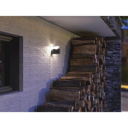 LED Wandlamp voor buiten ORNELA LED/6W/230V 3000K IP54 antraciet