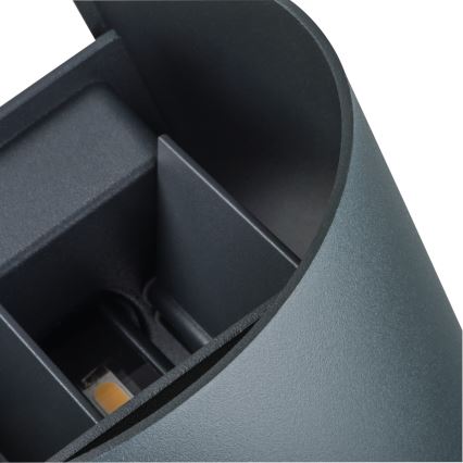 LED Wandlamp voor buiten REKA LED/7W/230V IP54 antraciet