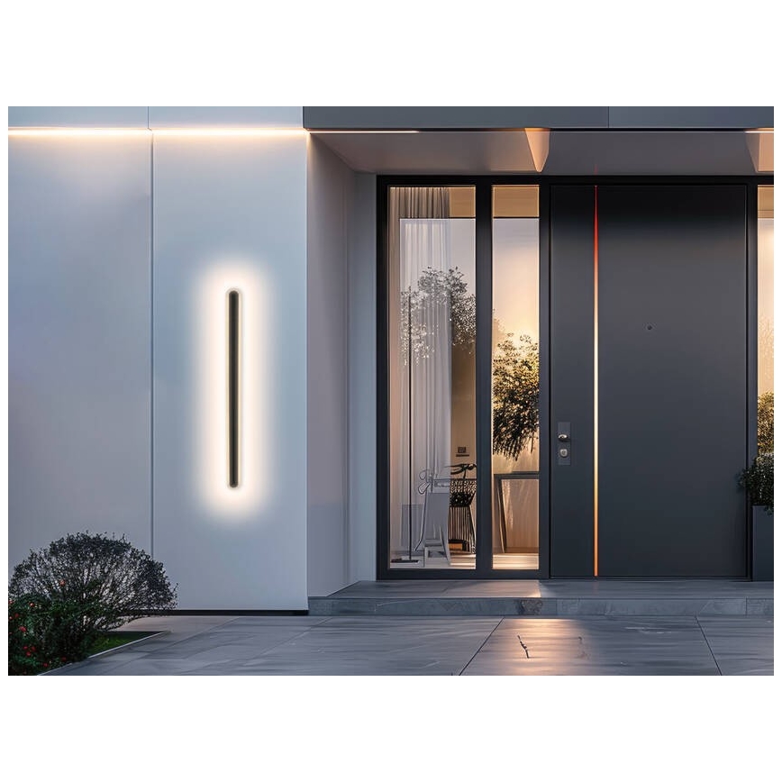 LED Wandlamp voor buiten STICK LED/28W/230V IP65 3000K 90 cm