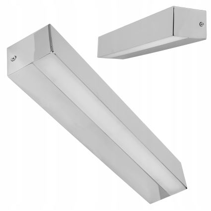 LED-wandlamp voor de badkamer LED/9W/230V 40 cm IP44 glanzend chroom