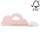 LED wandlamp voor kinderen inclusief plank CLOUD LED/5W/230V roze/wit