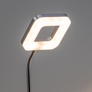 LED-wandlamp voor stopcontact LED/3,2W/230V mat chroom