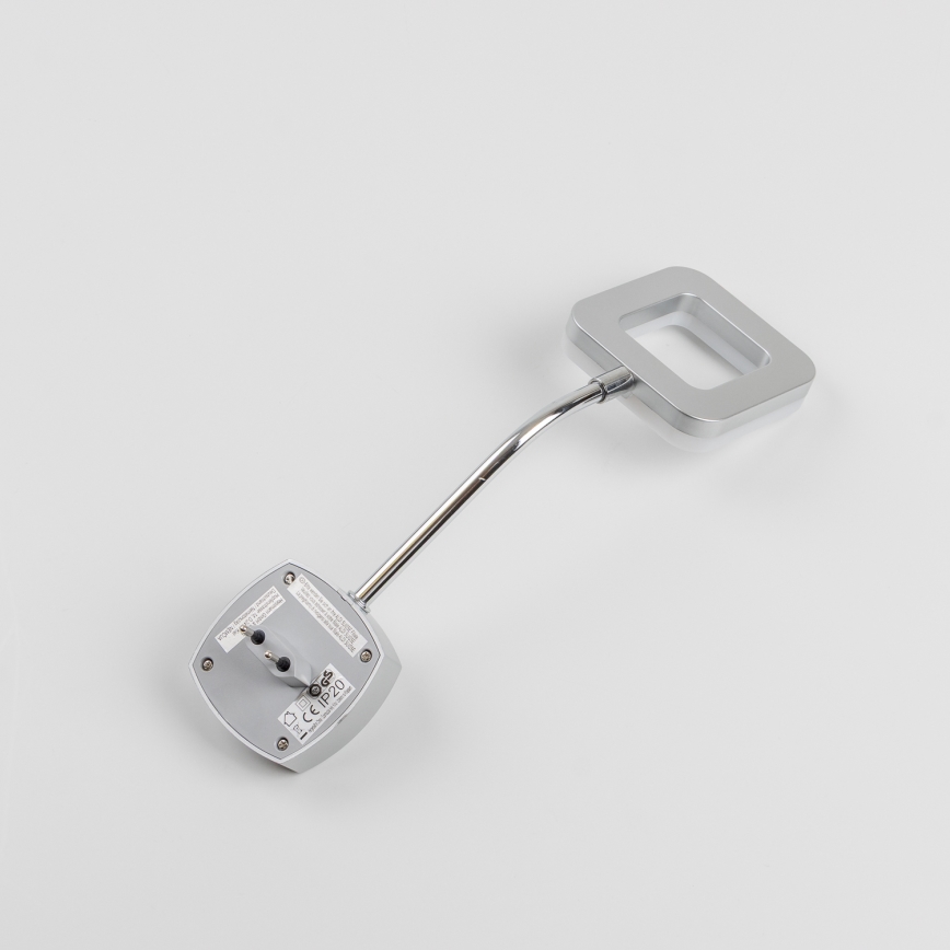 LED-wandlamp voor stopcontact LED/3,2W/230V mat chroom