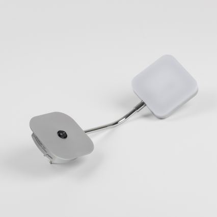 LED wandlampje voor stopcontact LED/3,2W/230V glanzend chroom