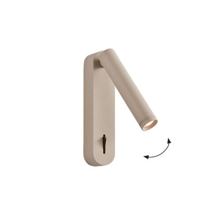 LED wandspot ABRIEL LED/6W/230V beige