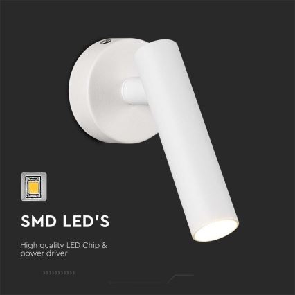 LED Wandspot LED/2W/230V 3000K wit