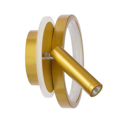 LED-wandspot MONET LED/15W/230V goudkleurig
