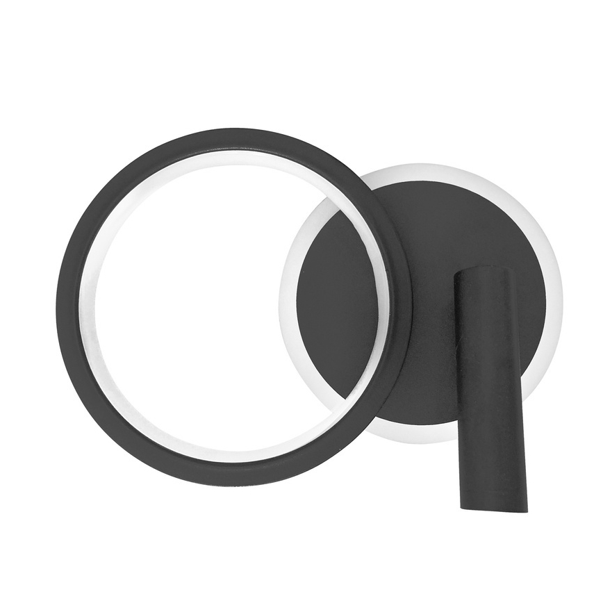 LED wandspot MONET LED/16W/230V zwart