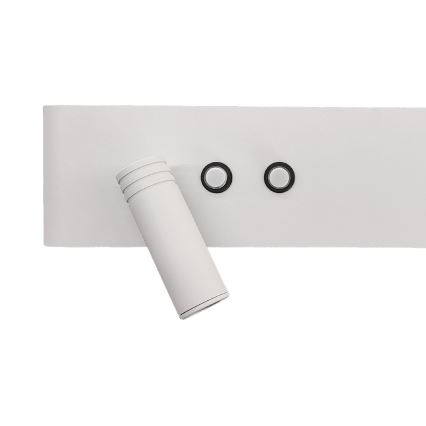 LED-wandspot RESORT LED/10W/230V + LED/3W wit links