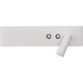 LED-wandspot RESORT LED/10W/230V + LED/3W wit rechts