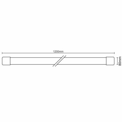 LED Werkbladverlichting LED/40W/230V 4000K IP40