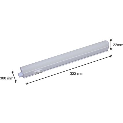 LED Werkbladverlichting LED/4W/230V
