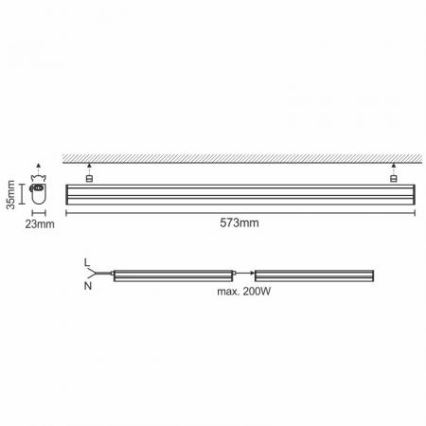 LED Werkbladverlichting LED/9W/230V 4000K