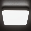 LED Werkverlichting plafond met bewegingssensor IPER LED/10W/230V IK10 IP65 hoekig wit