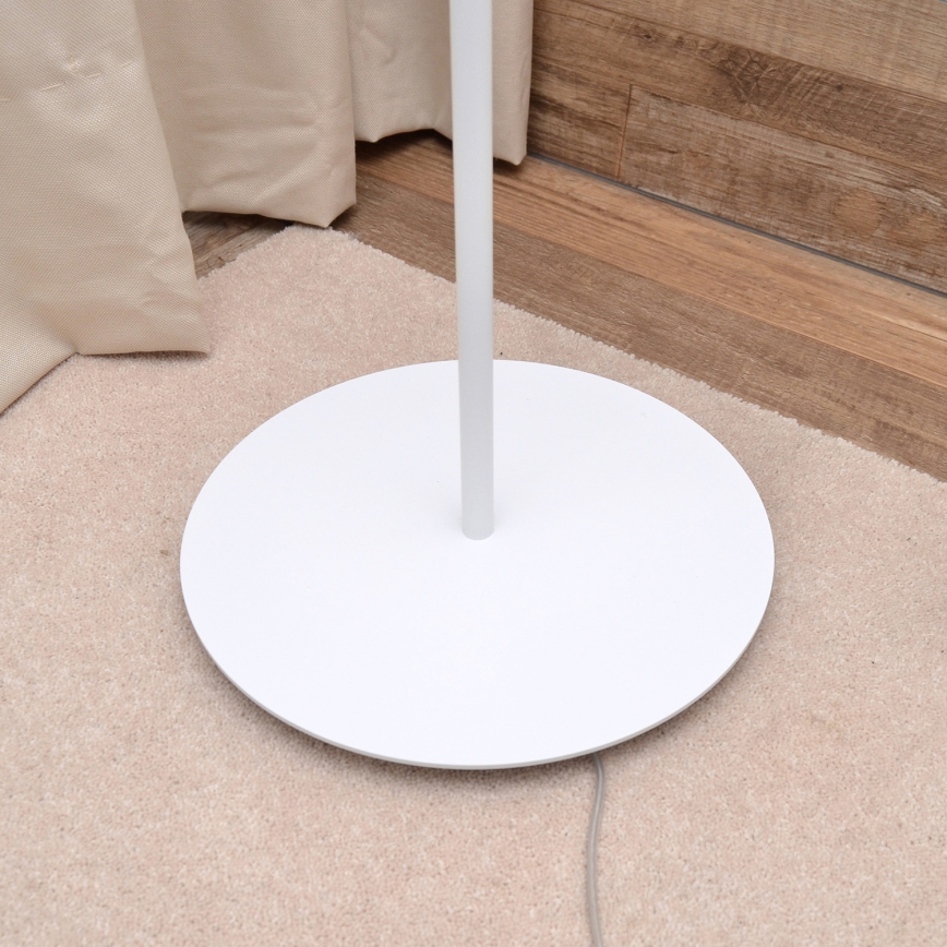 LED Witte Vloerlamp HELEN 1x E27 / 15W / 230V