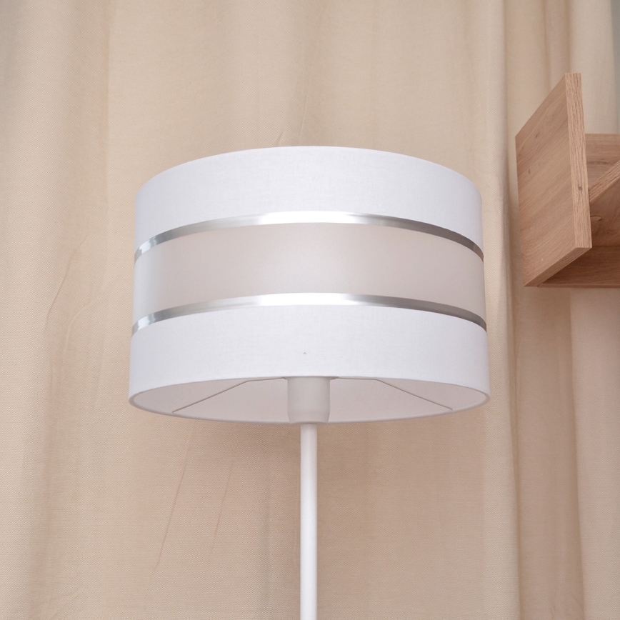 LED Witte Vloerlamp HELEN 1x E27 / 15W / 230V