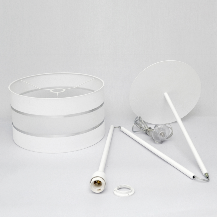 LED Witte Vloerlamp HELEN 1x E27 / 15W / 230V