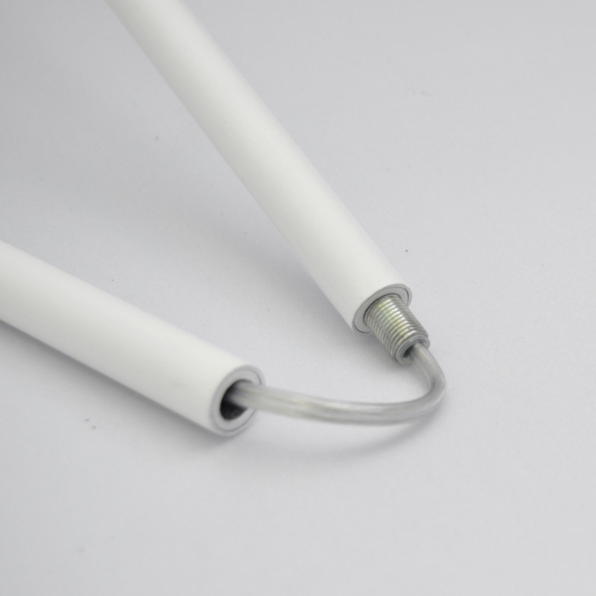 LED Witte Vloerlamp HELEN 1x E27 / 15W / 230V