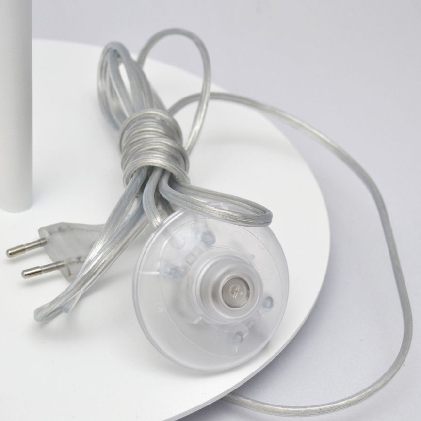 LED Witte Vloerlamp HELEN 1x E27 / 15W / 230V