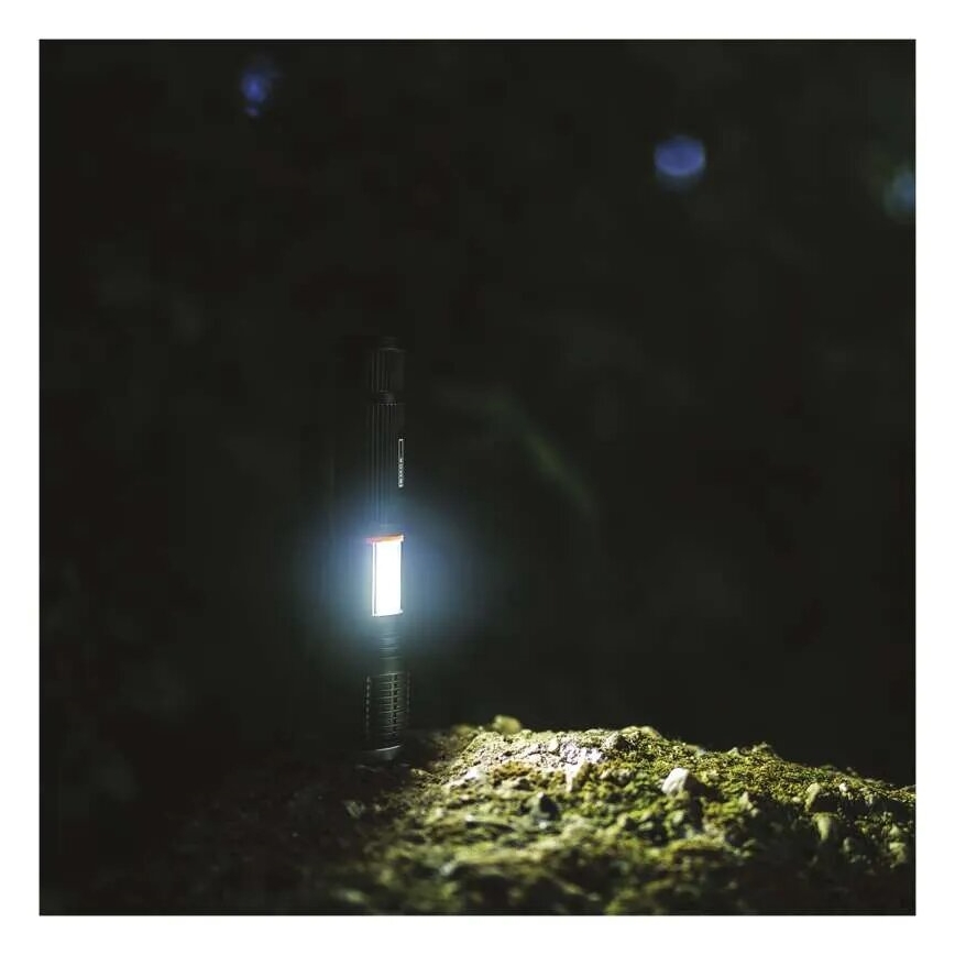 LED Zaklamp 2in1 COB LED/3xAAA