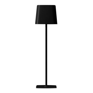 LED Zonne-energie dimbare magnetische touch oplaadbare bureaulamp LED/5W/5V 3000-6000K 3600 mAh IP65 zwart