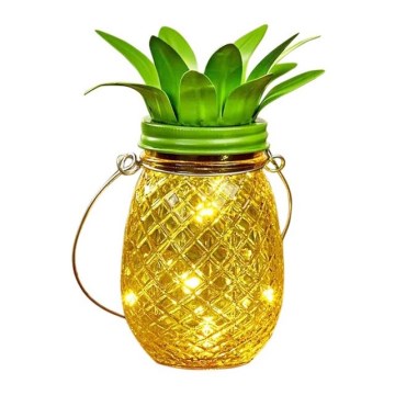 LED Zonne-energie lamp JAR LED/1,2V 150 mAh IP44 ananas