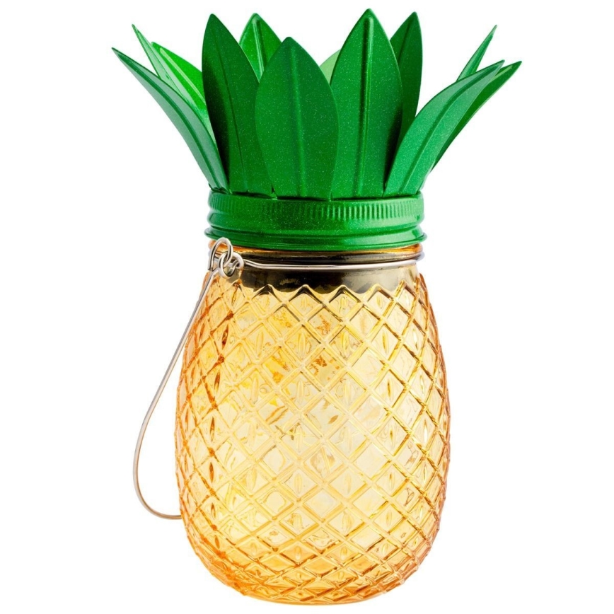 LED Zonne-energie lamp JAR LED/1,2V 150 mAh IP44 ananas