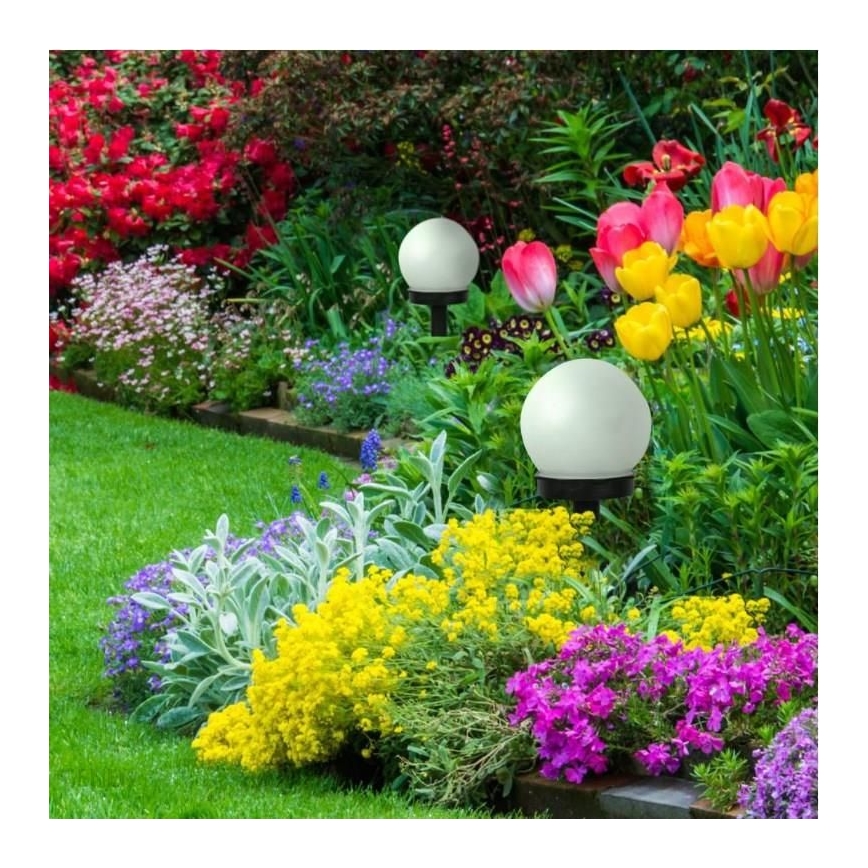 LED Zonne-energie lamp KULA LED/1,2V 40 mAh P44