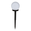 LED Zonne-energie lamp LED/1,2V 40mAh IP44 zwart