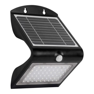 LED Zonne-energie lamp met bewegings- en schemersensor LED/3,2W/2000 mAh 3,7V IP65