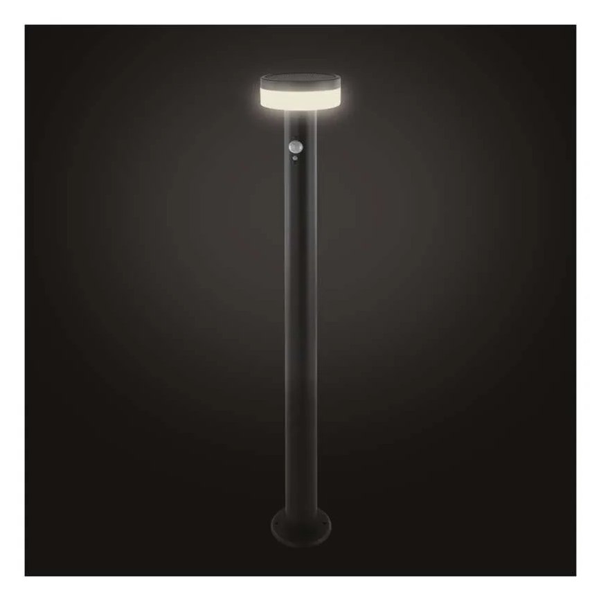 LED Zonne-energie lamp met sensor LED/2W/3,7V 1200 mAh IP44 80 cm