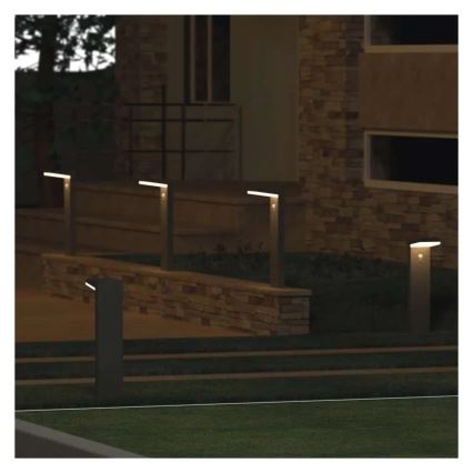 LED Zonne-energie lamp met sensor LED/4,4W/3,7V 2200 mAh IP44