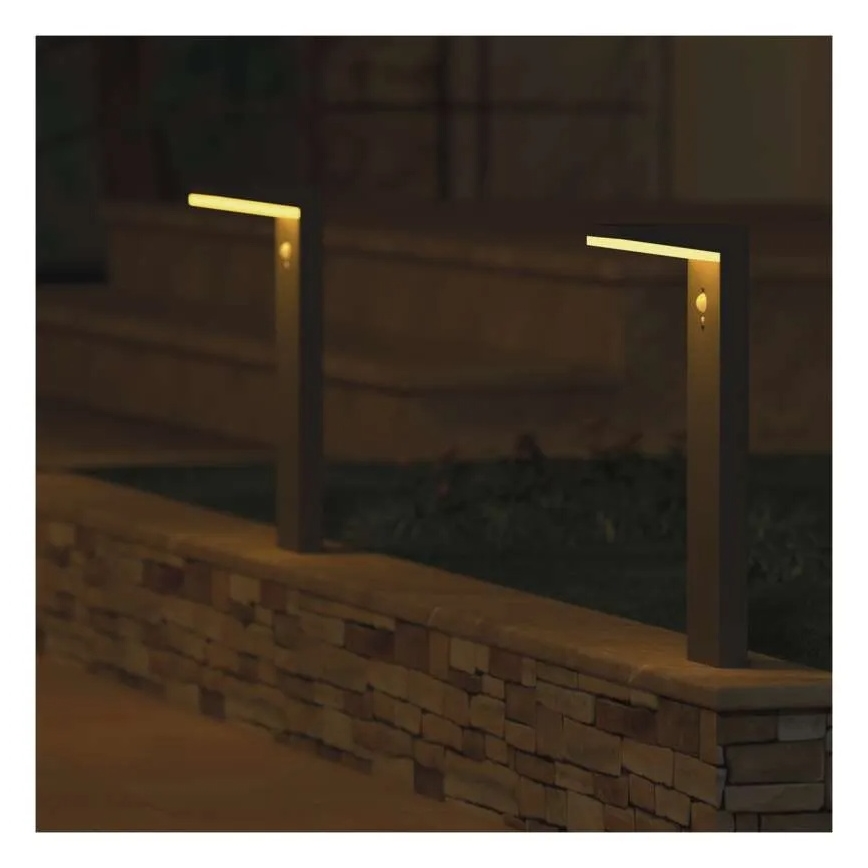 LED Zonne-energie lamp met sensor LED/4,4W/3,7V 2200 mAh IP44