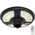 LED Zonne-energie straatlamp met sensor LED/7,5W/3,2V IP65 4000K 15000 mAh + afstandsbediening
