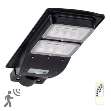 LED Zonne-energie Straatlamp met sensor STREET 2xLED/6W/3,2V 12000 mAh IP65 + afstandsbediening