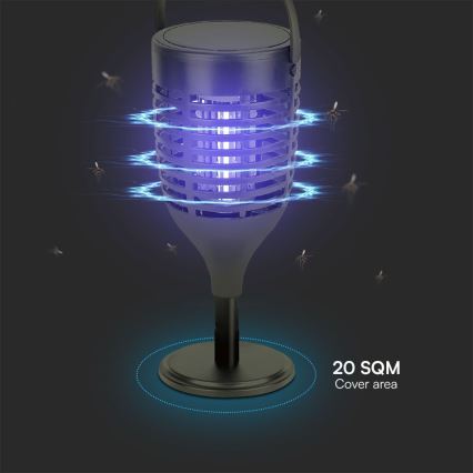LED Zonne-insectenverdelger 3in1 LED/1,3W/3,7V IP24 20 mat